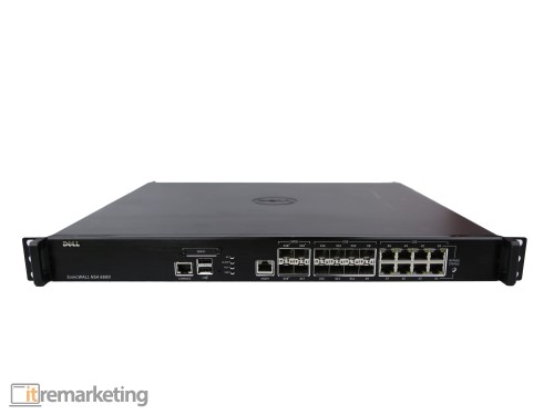 Przejdź do produktu Firewall Dell SonicWALL NSA 6600 4x SFP+ 10Gb 8x SFP 1Gb 8x 1Gb Zarządzalny Uszy
