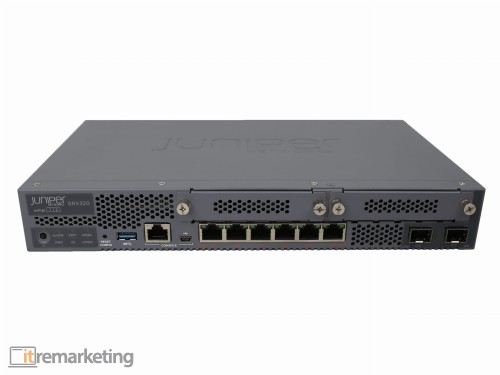 Przejdź do produktu Firewall Juniper SRX320-POE 6x PoE+ 1Gb 2x SFP 1Gb Zarządzalny