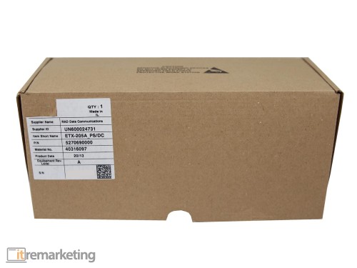 Przejdź do produktu Zasilacz RAD ETX-205A_PS/DC Do ETX-205A Nowy
