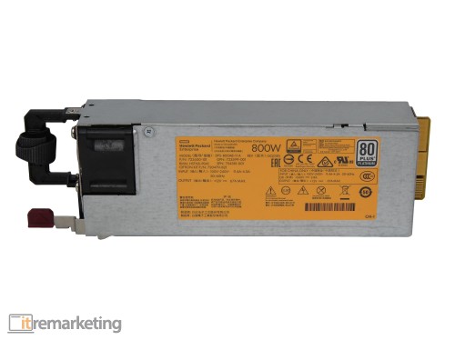 Przejdź do produktu Zasilacz HP HSTNS-PD41 800W Do DL360/380 G9 ML350 G9 754381-001