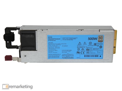 Przejdź do produktu Zasilacz HP HSTNS-PC40 500W Do DL360 DL380 ML350 G9 723595-501