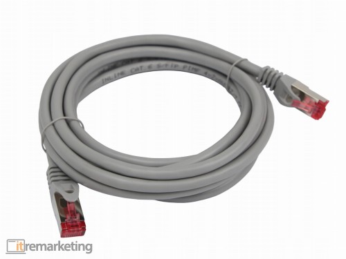 Przejdź do produktu Kabel Sieciowy InLine B-76103 LAN Patchcord Skrętka RJ45 S/FTP CAT6 3m Nowy