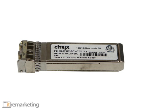 Przejdź do produktu Citrix GBIC FTLX8571D3BCVCTX 10Gb 850nm SFP+ Transveiver