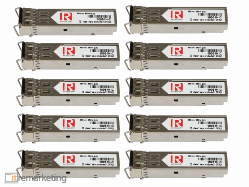 Przejdź do produktu 10x Extreme Networks GBIC 10051H-C 1000Mbits SFP 850nm MMF