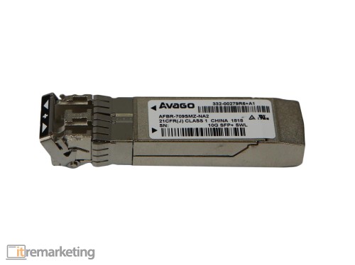 Przejdź do produktu AVAGO NetApp AFBR-709SMZ-NA2 10GBASE-SR 850nm SFP+ SWL Transceiver 332-00279R6+A1