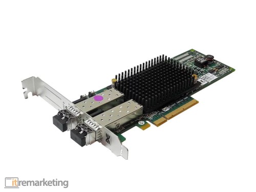 Przejdź do produktu Karta Sieciowa EMULEX / DELL LPE12002 2x SFP+ FC 8Gb PCIe x8 0C856M 0G220C