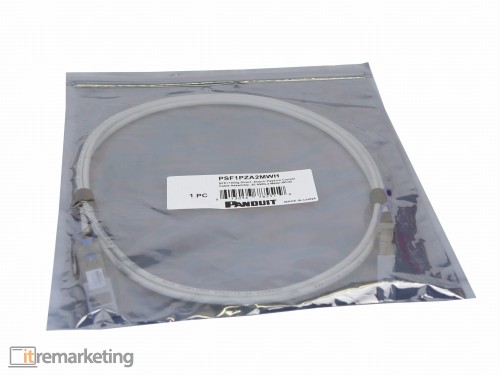 Przejdź do produktu Kabel Panduit 10Gbits SFP+ 2m Direct Attach Passive Copper PSF1PZA2MWH Nowy