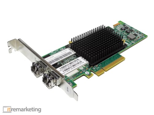 Przejdź do produktu Karta Sieciowa Emulex LPE16002 P005947-41C 2x 16Gb 2x GBIC PCIe x8 FC FP