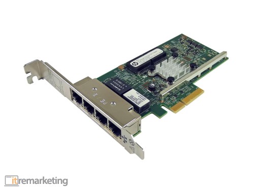 Przejdź do produktu Karta Sieciowa HP 331T 4x RJ-45 1Gb PCIe x4 649871-001 647592-001 FP