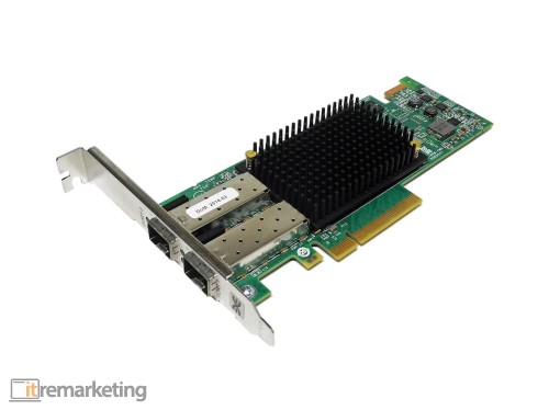 Przejdź do produktu Adapter Sieciowy EMULEX LPE16002 2x SFP+ FC 16Gb PCIe x8 P005947-41C FP