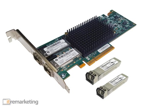 Przejdź do produktu Karta Sieciowa HP 557SFP+ 788991-001 792834-001 2x SFP+ 10Gb 2x GBIC FP