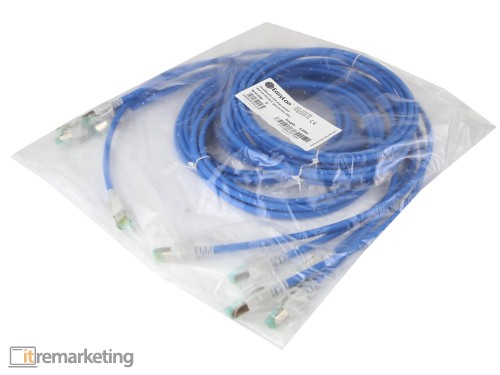 Przejdź do produktu 5x Kabel EasyLan LED Patch Kat.6A ISO/IEC 3m CS1OBADAD0030 Nowy
