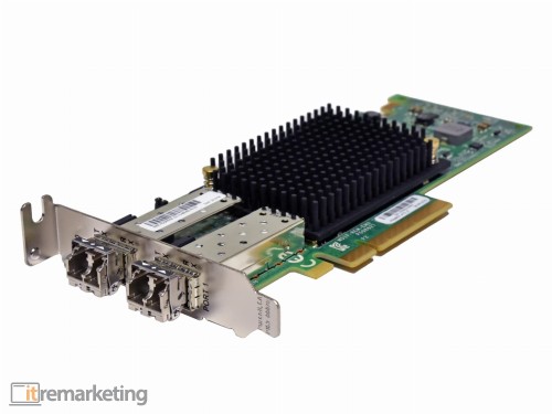 Przejdź do produktu Karta Sieciowa Emulex P008827 P008827-41D 2x SFP+ 10Gb FC PCIe LP 2x GBIC