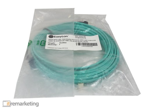Przejdź do produktu Kabel EasyLan LSD32200100 LED LCD-LCD IVHH-18 2xG50/125 OM3 AQ 10m Nowy