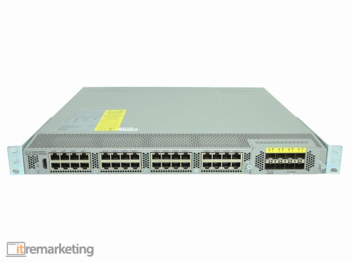 Przejdź do produktu Switch Cisco N2K-C2232TM-E-10GE Fabric Extender 32x 10Gb 8x SFP+ 10Gb Uszy