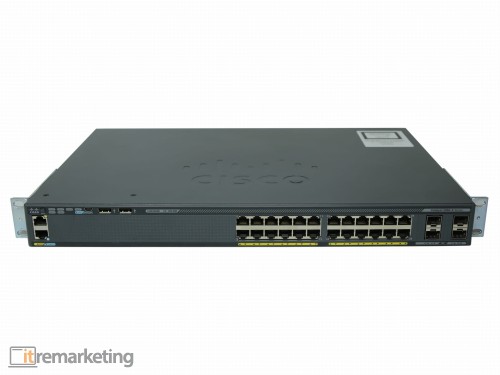 Przejdź do produktu Cisco Switch WS-C2960X-24TS-L 24x 1Gb 4x SFP 1Gb Zarządzalny Uszy
