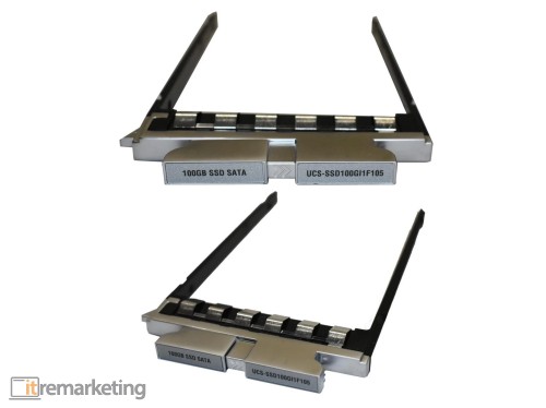 Przejdź do produktu Ramka SSD SATA 2.5" Cisco UCS-SSD100GI1F105 Low Height 7mm